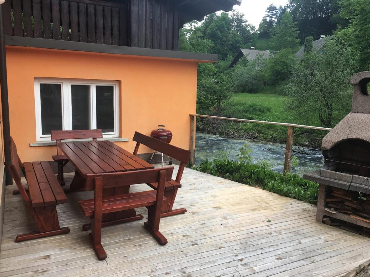 House By The River Vila Zgornje Gorje Exterior foto